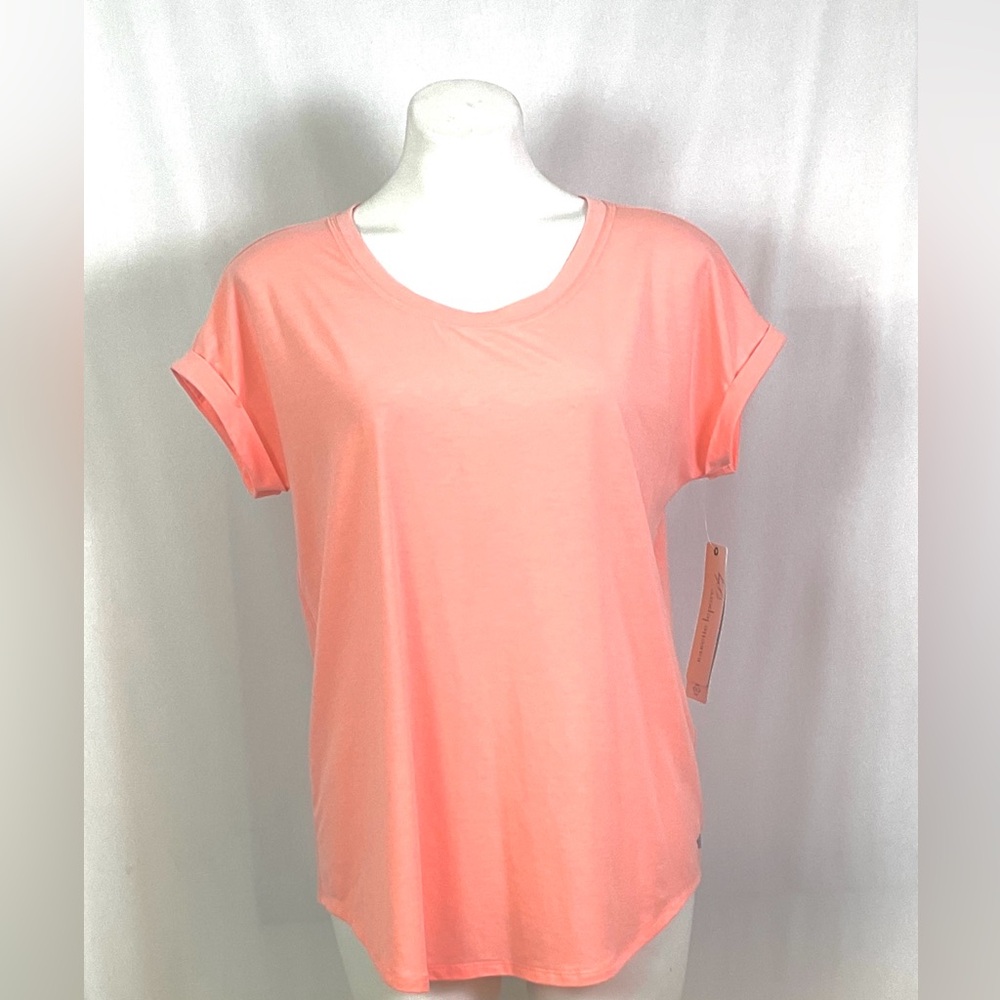 NWT-nanette Lepore-designer fashion, peachy pink top